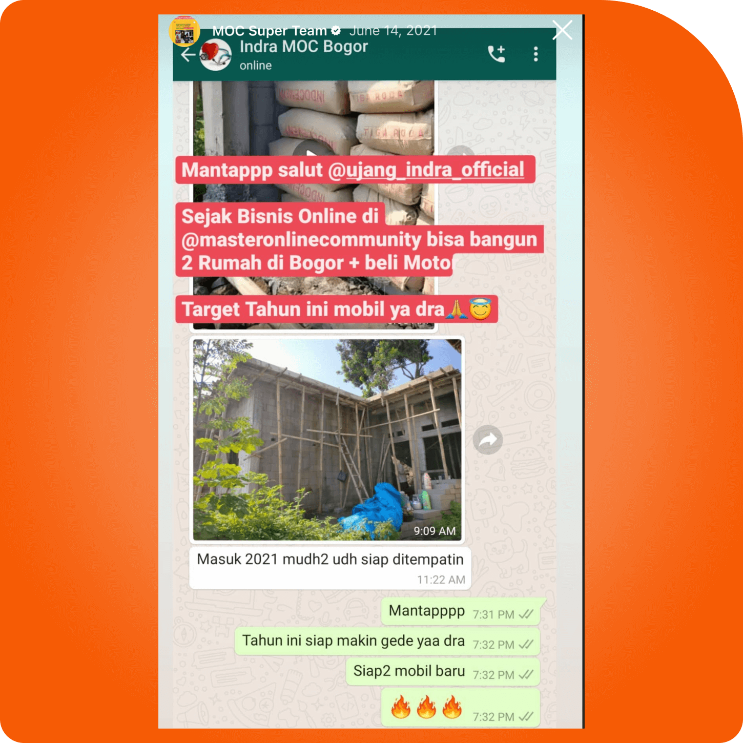 Testimoni Member MOC A 21