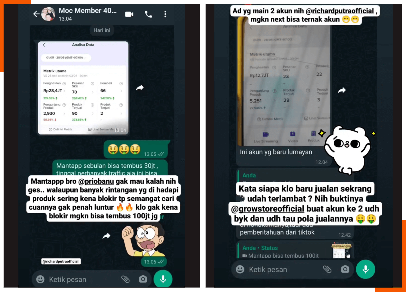 Testimoni Member MOC A 7