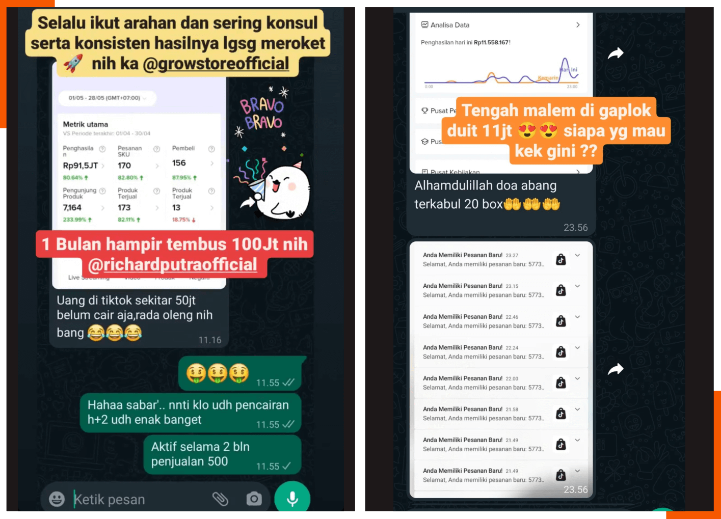Testimoni Member MOC A 8