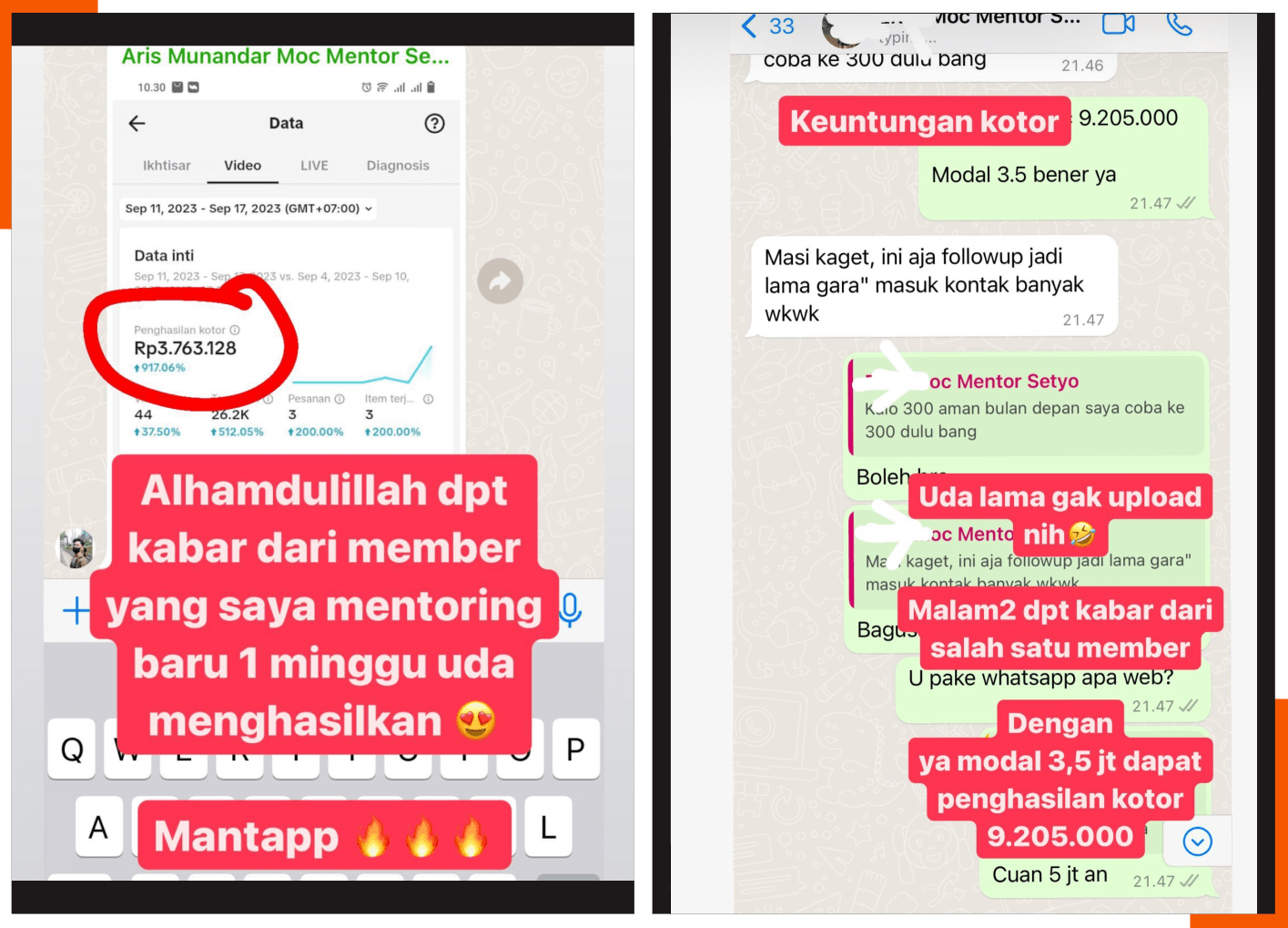 Testimoni Member MOC A 9