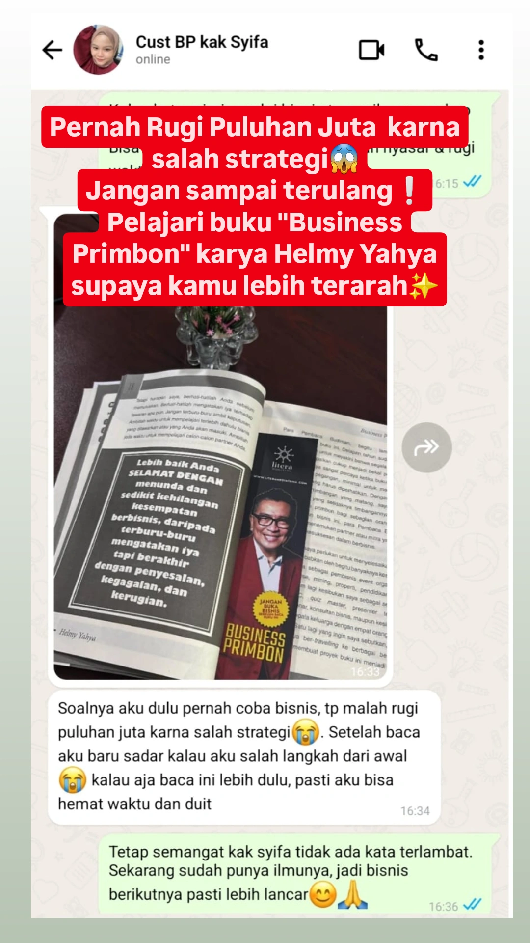 TESTI BUSINESS PRIMBON 2