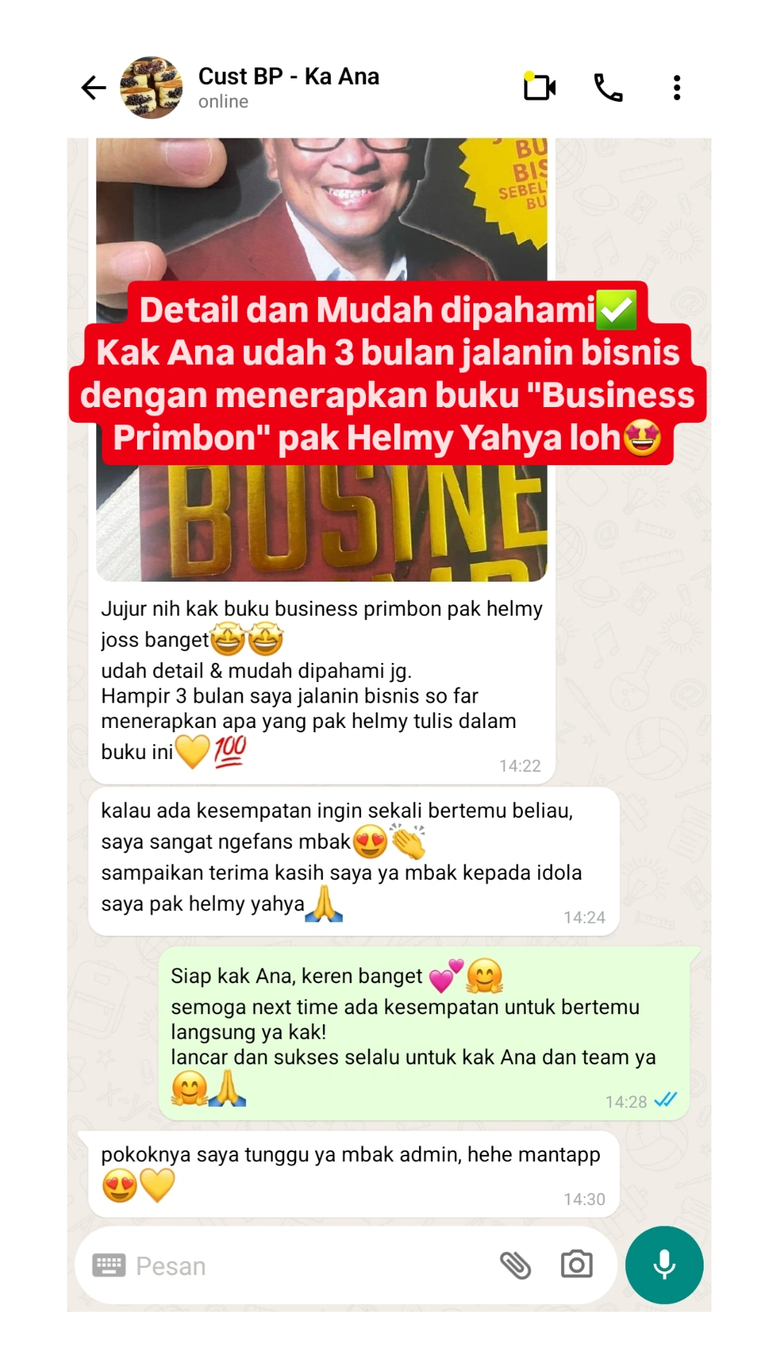 TESTI BUSINESS PRIMBON 7